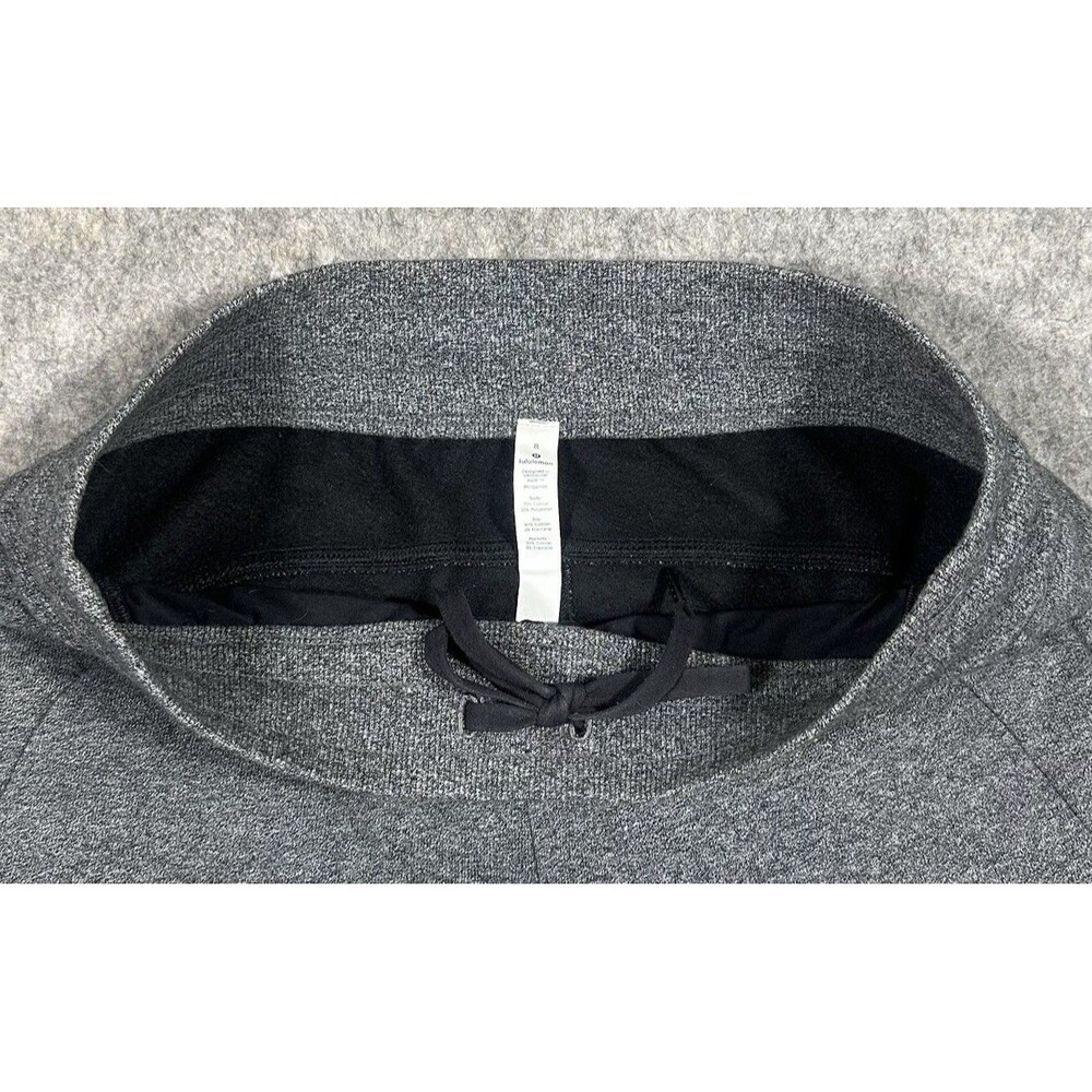 Lululemon Scuba Joggers Women’s 8 Speckled Black Lounge Pants Gym Athleisure - Picture 3 of 6